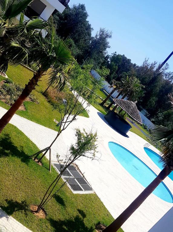 Bazén v ubytování appartement haut standing en résidence Cabo Huerto vue sur deux grand Piscine nebo v jeho okolí