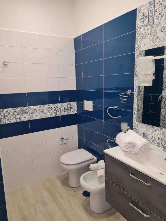 Koupelna v ubytování B&B Rayl