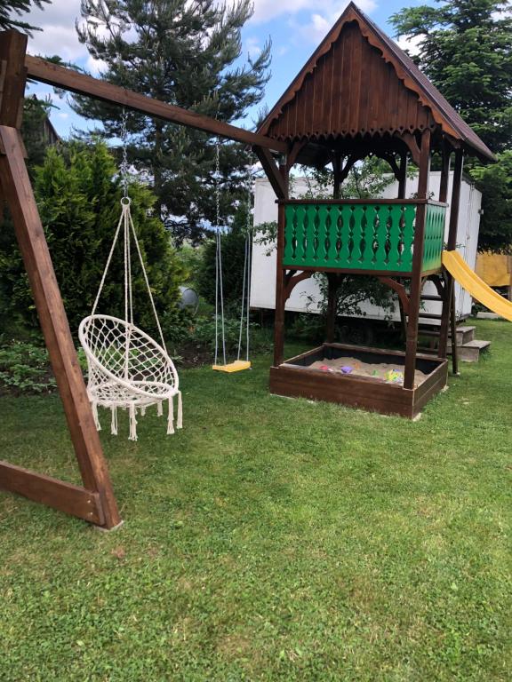 Detský kútik v ubytovaní Apartamenty Przystanek Bańska