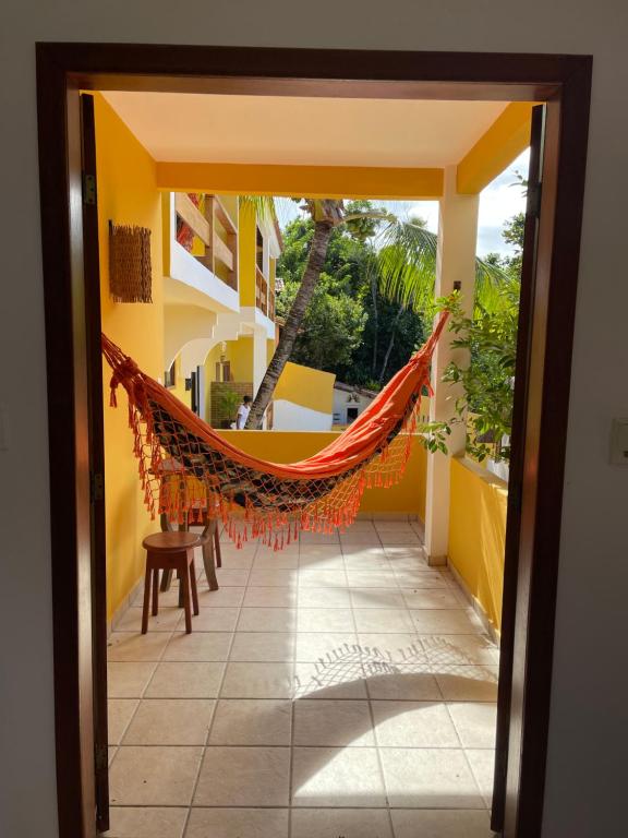 Balkón nebo terasa v ubytování Pousada Arraial Colonial, Localizada no Centrinho e de Fácil Acesso a Praia e a Rua Mucugê