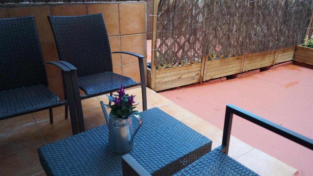 Balkón alebo terasa v ubytovaní Good-Home Paseo de Gracia