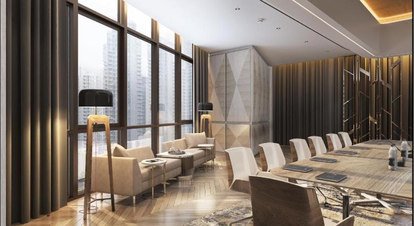 Posezení v ubytování Paramount midtown residence luxury 3 bedroom with amazing sea view and close to burj khalifa and dubai mall