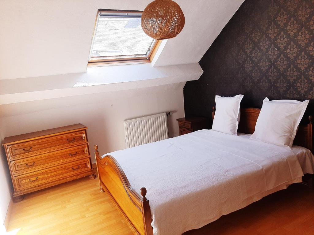 Postel nebo postele na pokoji v ubytování Golden Lion
