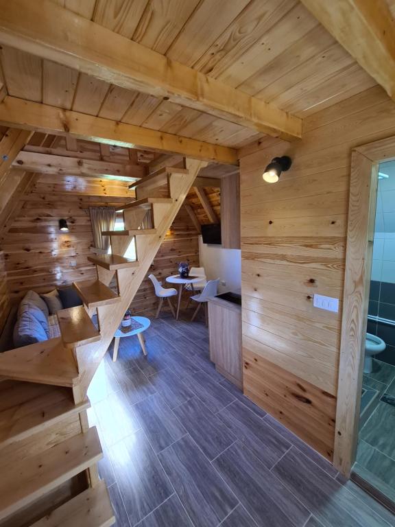 Posezení v ubytování Cottage Danilo