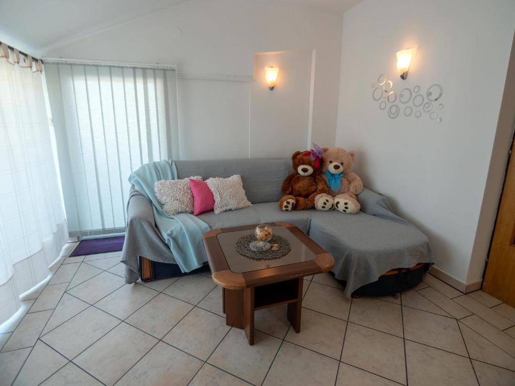 Posezení v ubytování Apartments Rezek