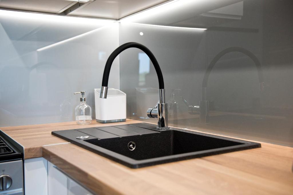 Kuchyňa alebo kuchynka v ubytovaní Apartament Jastrzębie
