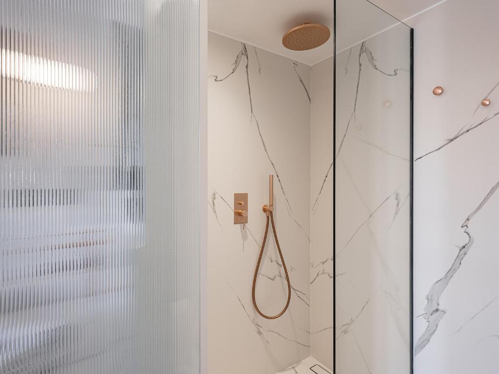Koupelna v ubytování Amphitrite Hotel