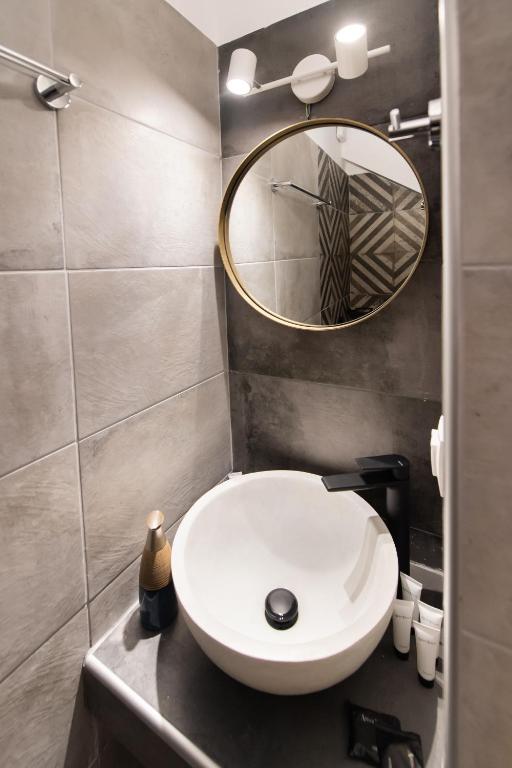 Łazienka w obiekcie MELODIA LEFKADA Maisonette 1