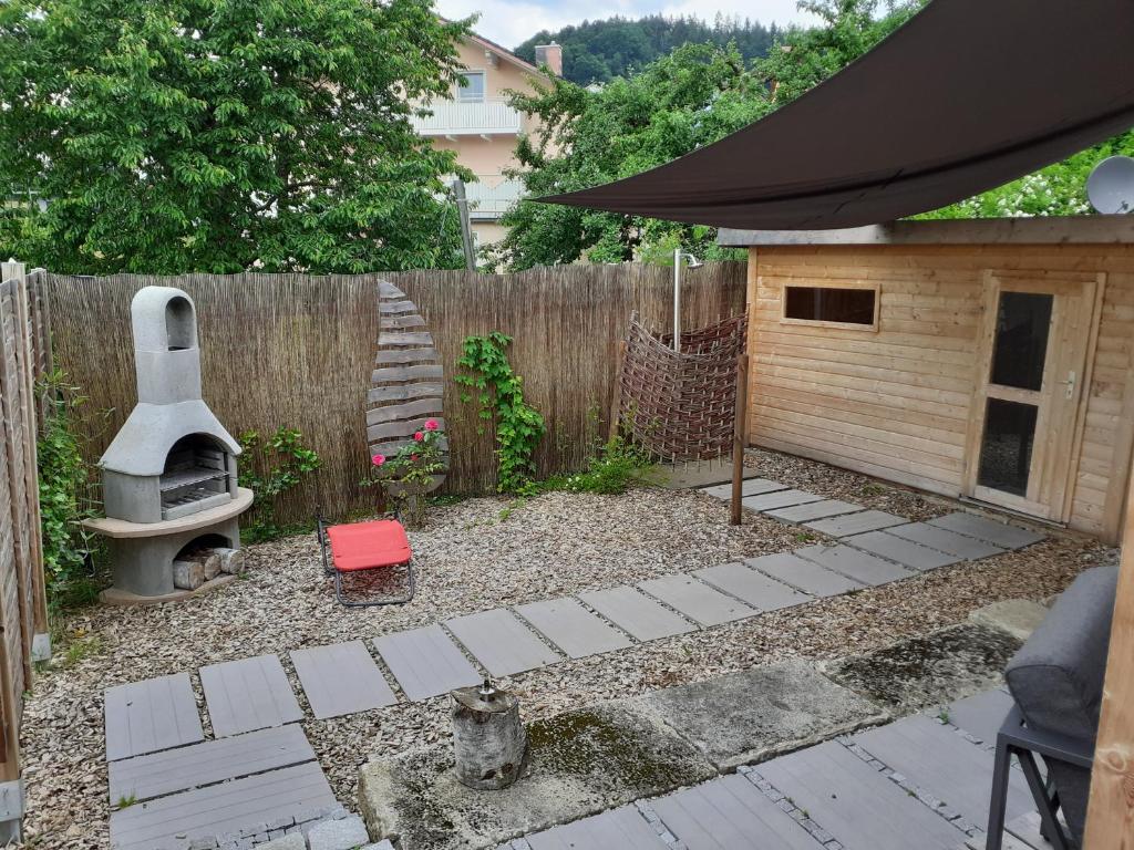 Zahrada ubytování Chalet Muehlwiese