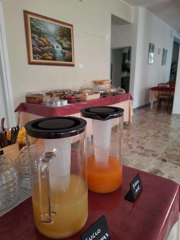Nápoje v ubytování Hotel Barbiani