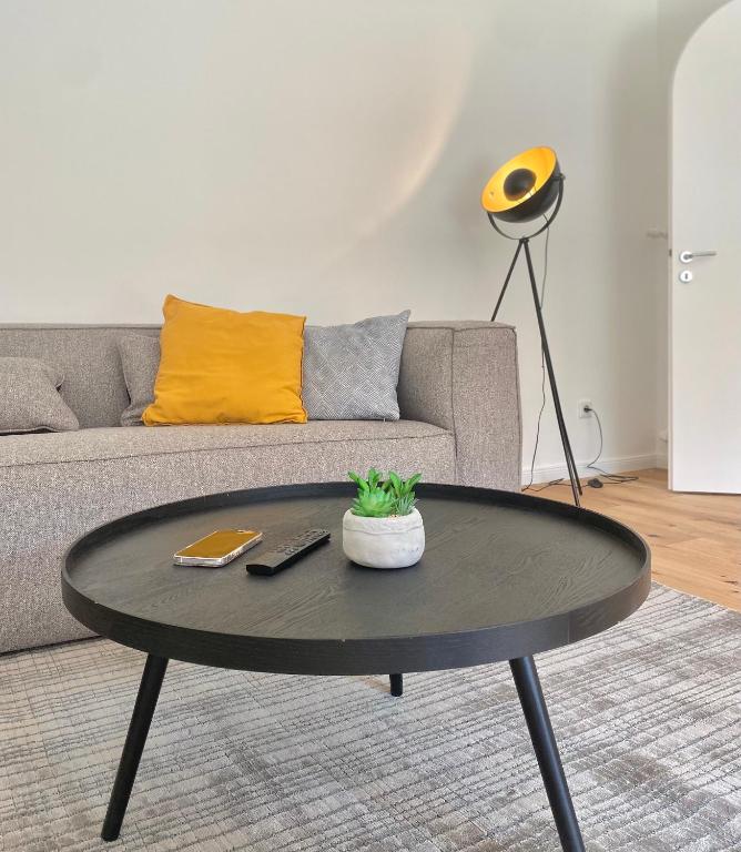Posezení v ubytování Bungalow in Rottachs Bestlage