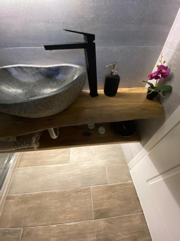 Kúpeľňa v ubytovaní Cozy flat elix