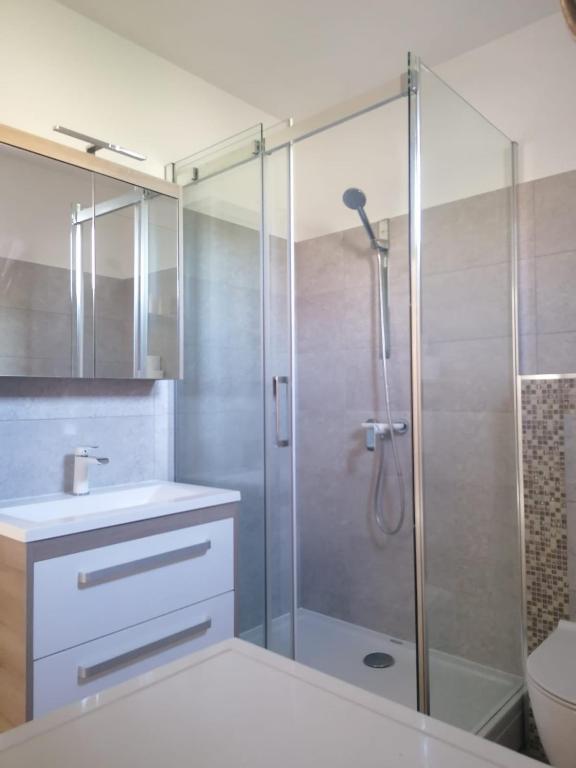 Kúpeľňa v ubytovaní Apartments Nana