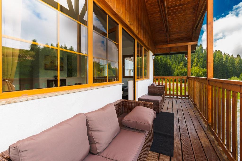Balkón nebo terasa v ubytování Apartmán Ela