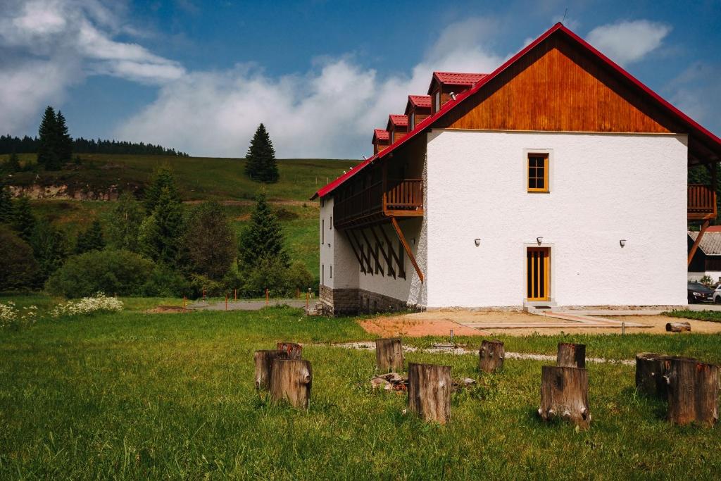 Budova, kde se apartmán nachází