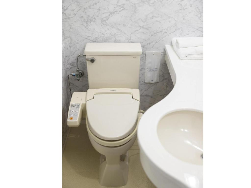 Koupelna v ubytování Ariston Hotel Kobe