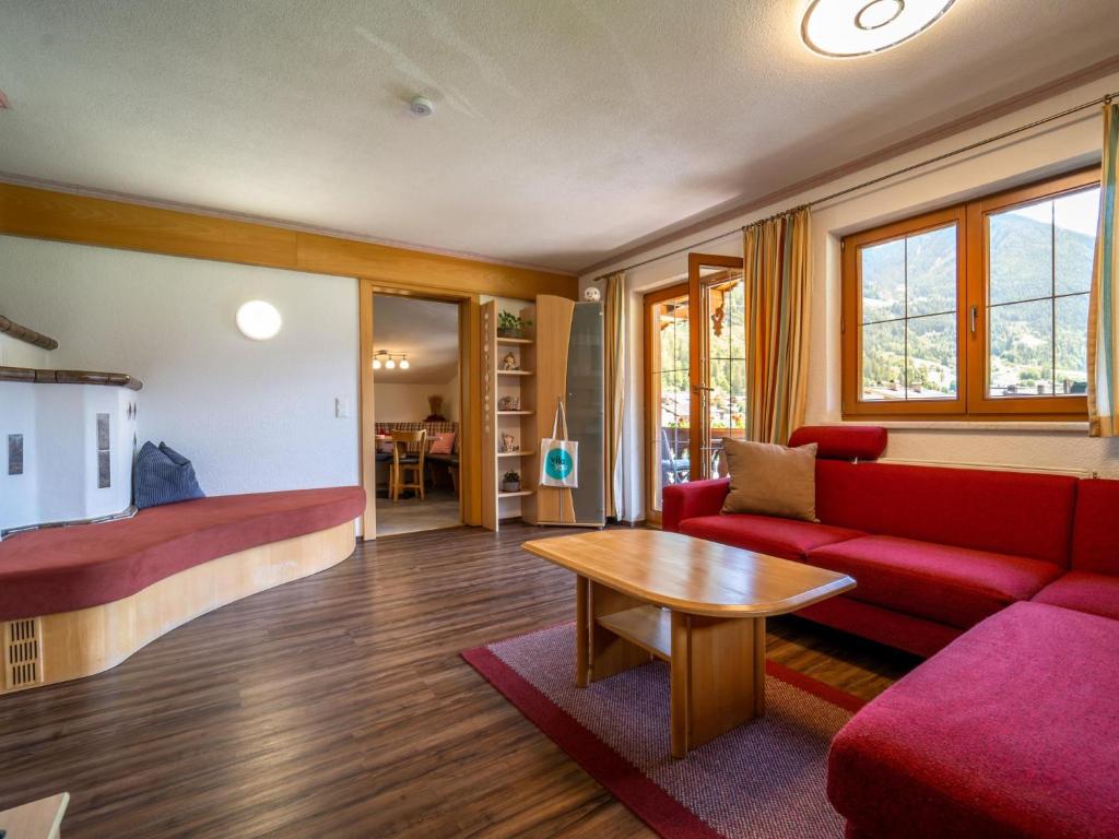 Posezení v ubytování Apartment Aringer