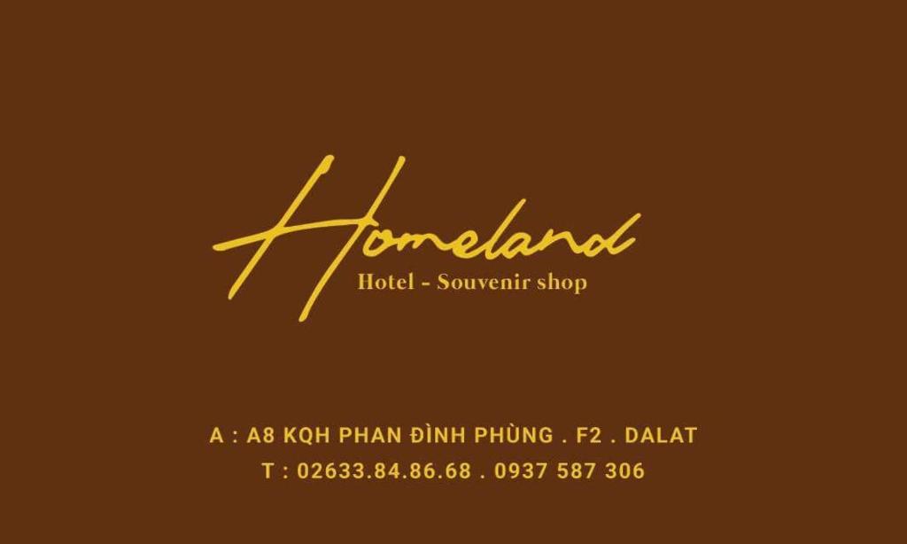 Certifikát, hodnocení, plakát nebo jiný dokument vystavený v ubytování Homeland Hotel