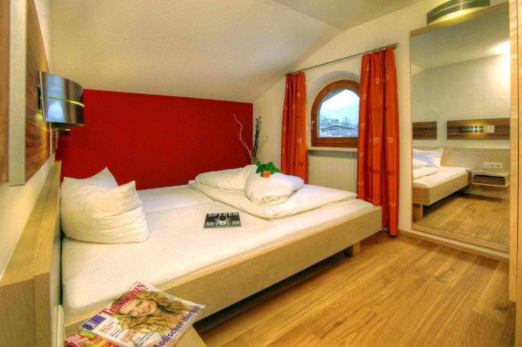 Posteľ alebo postele v izbe v ubytovaní Sunup Appartements Sölden