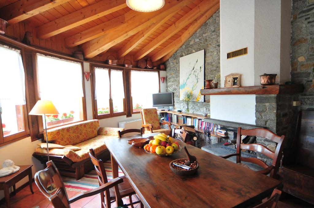 Część wypoczynkowa w obiekcie Agriturismo La Fonte Di Mariella