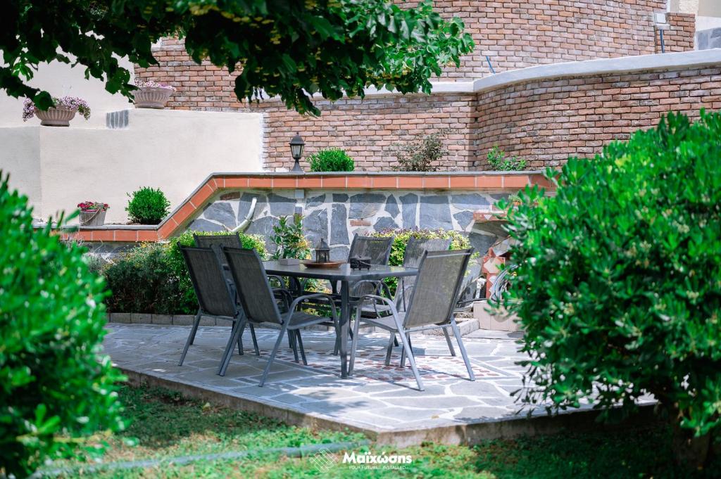 Zahrada ubytování HELIANTHOS VILLA - APARTMENT No2