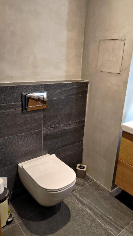 Koupelna v ubytování Apartmán 206 Žalý