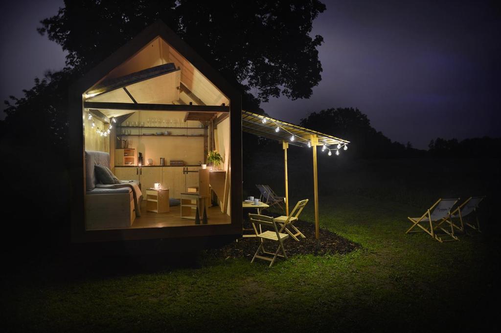 Fotografia z galérie ubytovania Glamping Hluboká v Hlubokej nad Vltavou