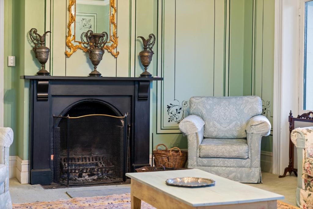 Posezení v ubytování Colhurst House