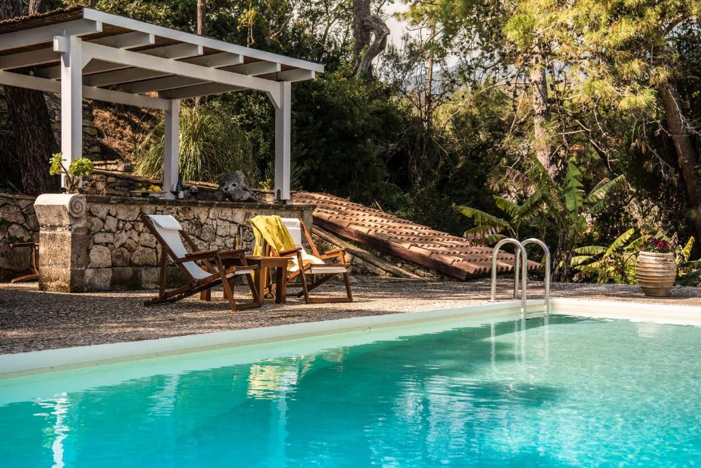 Bazén v ubytovaní Azzuro Beach House - On the Beach & Private Pool, by ZanteWize alebo v jeho blízkosti