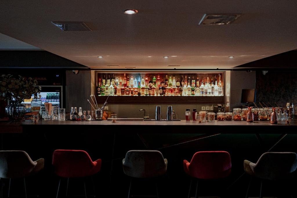 Lounge nebo bar v ubytování Hotel Ali Baba