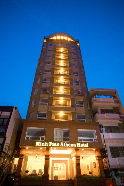 ダナンにあるMinh Toan Athena Hotelのメインタウン アテネ ホテル