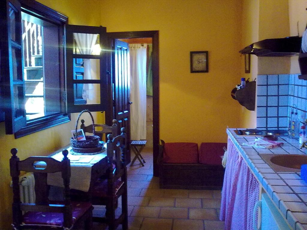 Kuchyň nebo kuchyňský kout v ubytování Casa Ida