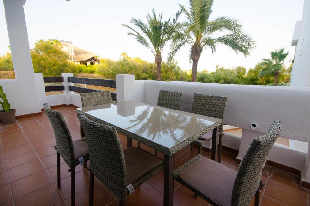 Balkón nebo terasa v ubytování Apartamento Valle Romano
