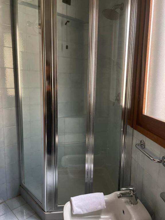 Kúpeľňa v ubytovaní Locanda del Glicine