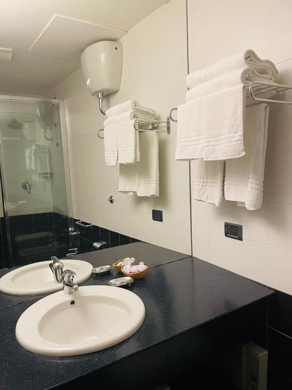 Kúpeľňa v ubytovaní Locanda del Glicine