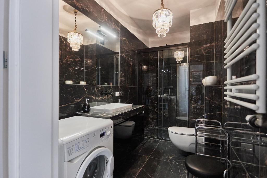 Kúpeľňa v ubytovaní Apartamenty Świnoujście - Kormoran