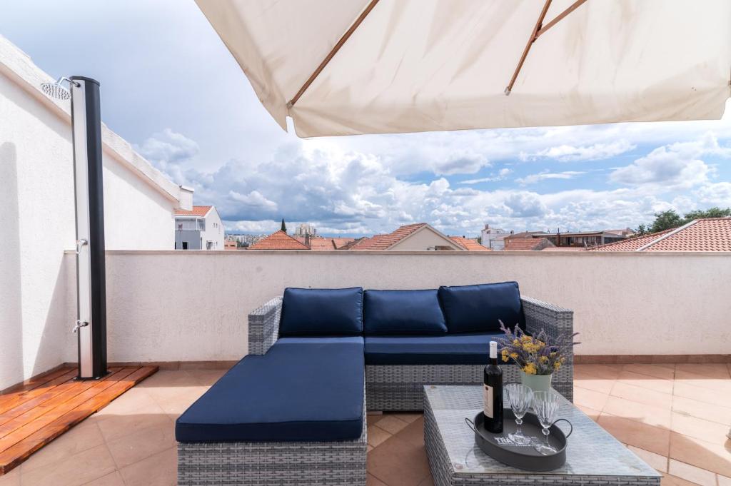Balkón alebo terasa v ubytovaní Apartment Zadar