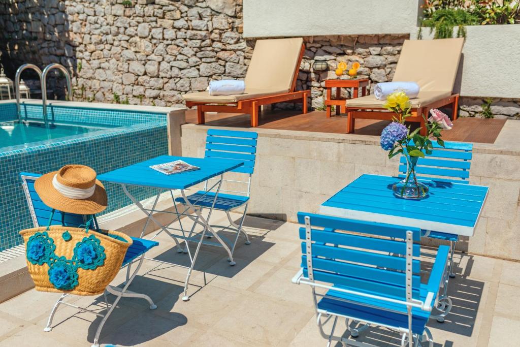 Bazén v ubytování Boutique Hotel Capitano nebo v jeho okolí