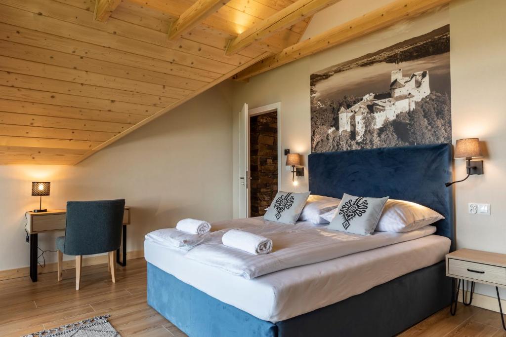 udanypobyt Domy Czorsztyn TOP View - Deluxe Villa With 3 Bedrooms