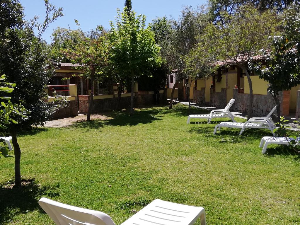 Zahrada ubytování Hotel Villaggio Tabù