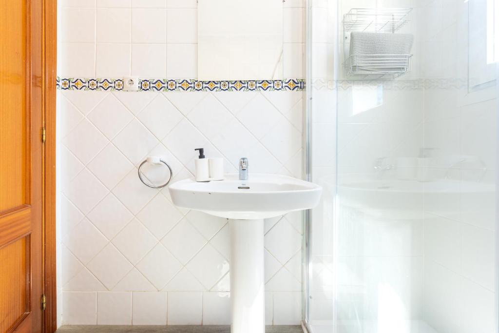 Kúpeľňa v ubytovaní Apartamento Residencial Limonar