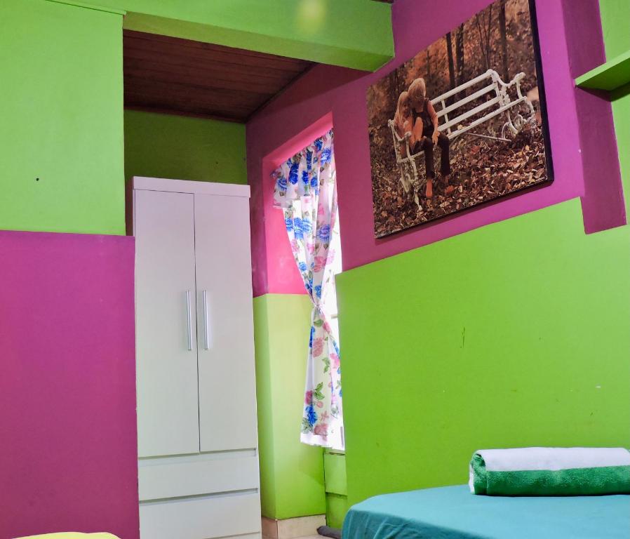 Hostel Lazy Gaucho客房内的一张或多张床位