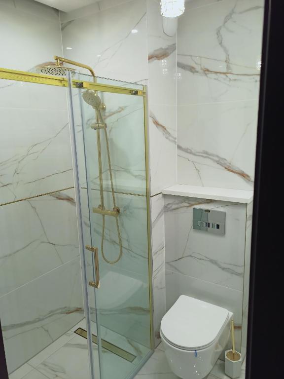 Kúpeľňa v ubytovaní Apartament Letnicka, Nowy, 950m od morza