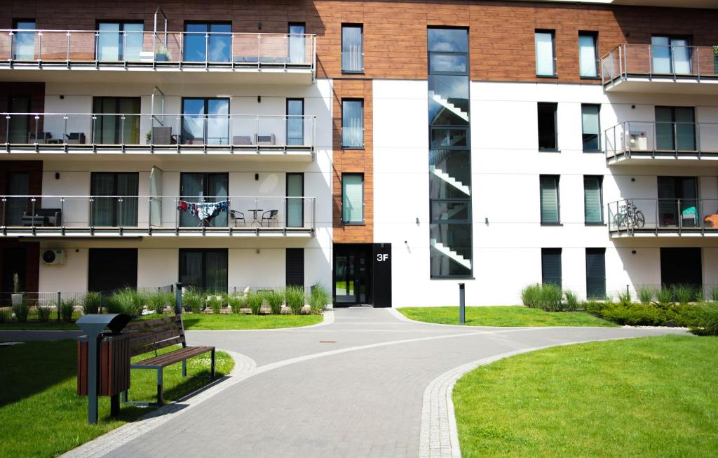 Budova, v ktorej sa apartmán nachádza