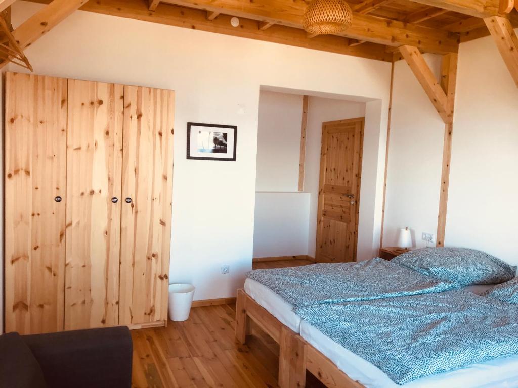 Postel nebo postele na pokoji v ubytování Casa-do-Mar