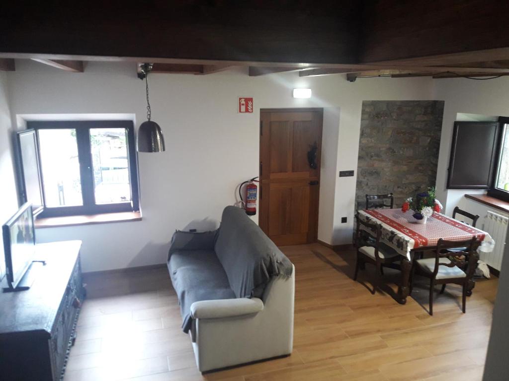 Posezení v ubytování LAS CASINAS DE ARBAZAL