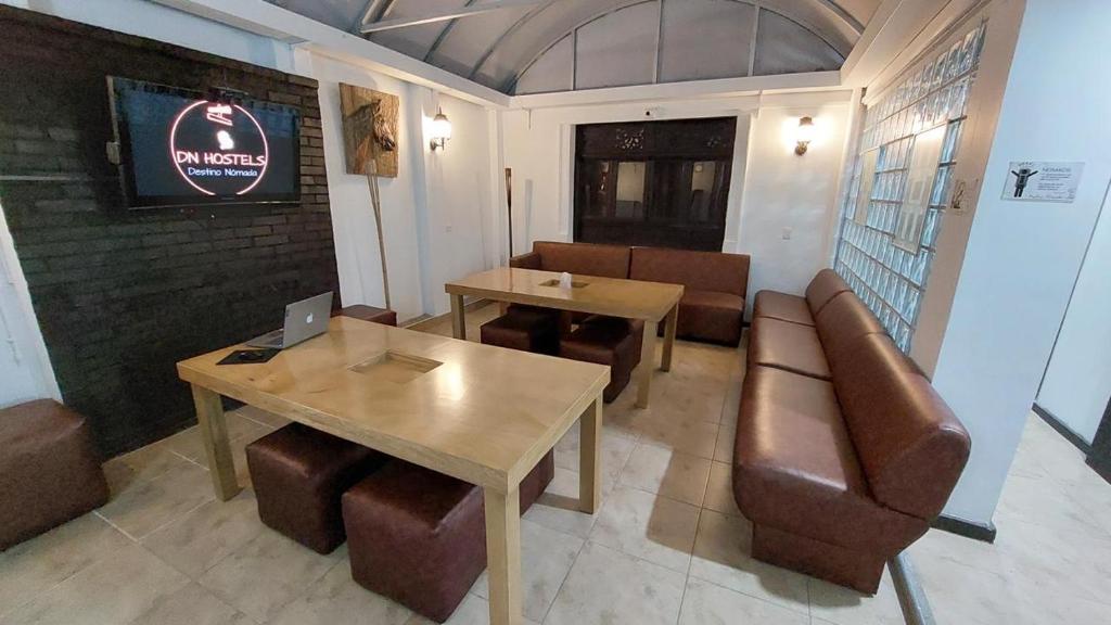 Posezení v ubytování Destino Nómada Calle 11 n 1-38