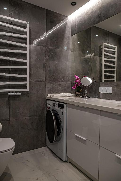 Kúpeľňa v ubytovaní Luksusowy apartament na Starym Miescie