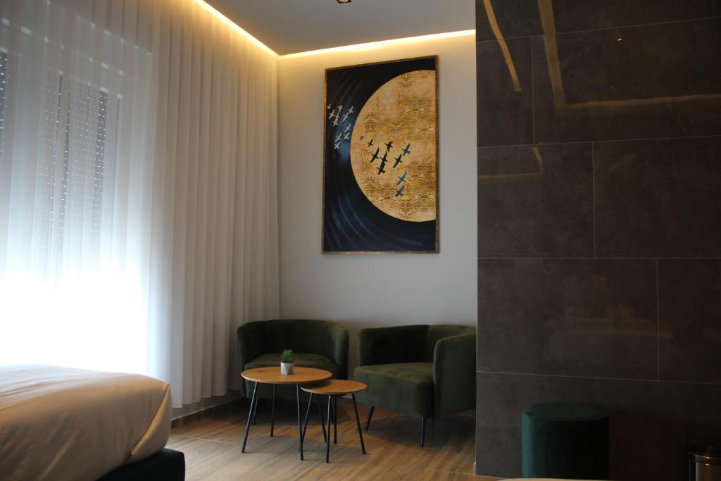 Postel nebo postele na pokoji v ubytování Hotel-VH
