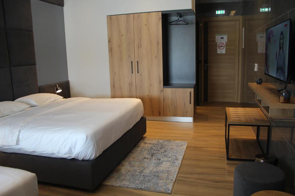TV a/nebo společenská místnost v ubytování Hotel-VH